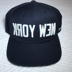 New York Mighty Healthy Yankees Blue Logo Mirrored